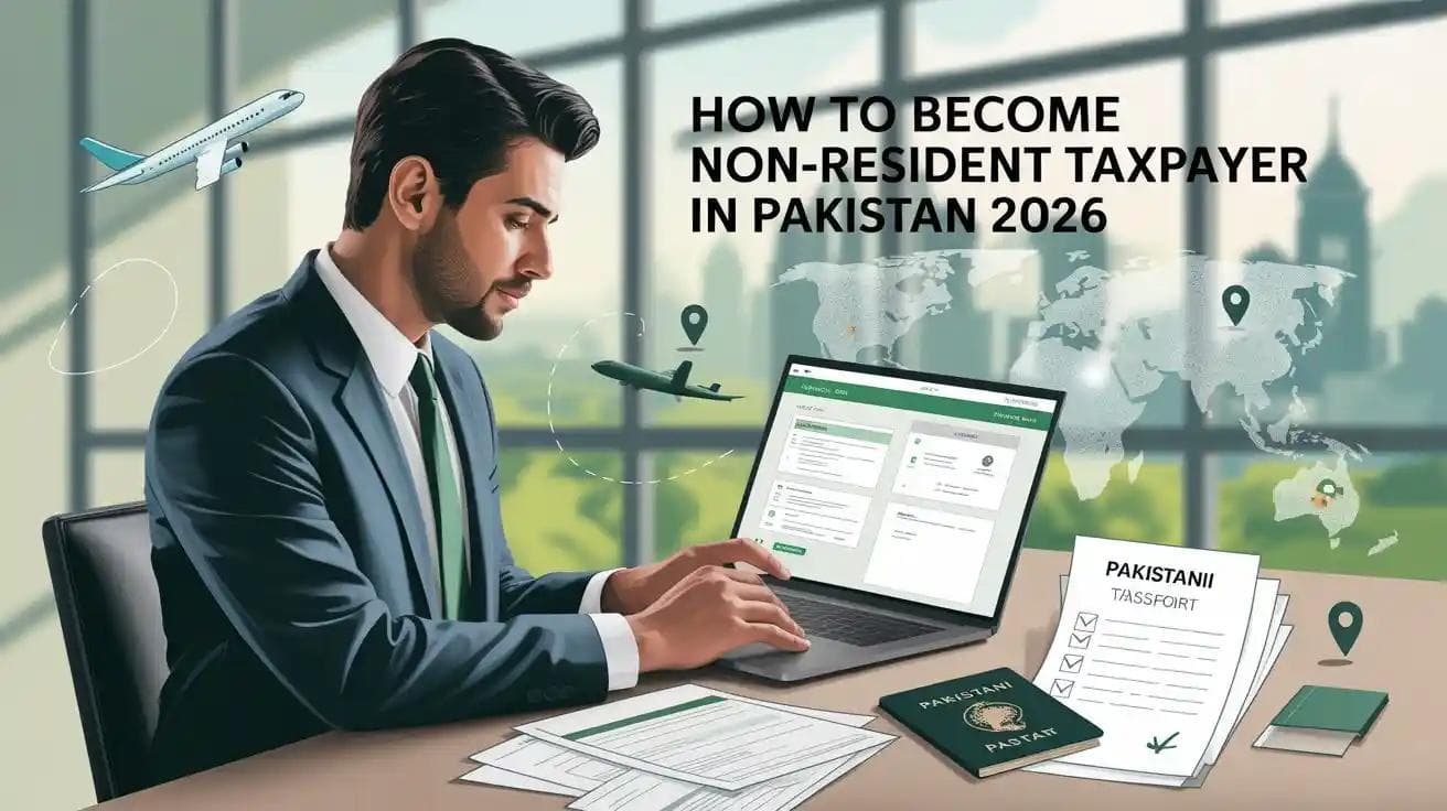 How to Become Non-Resident Taxpayer in Pakistan 2026