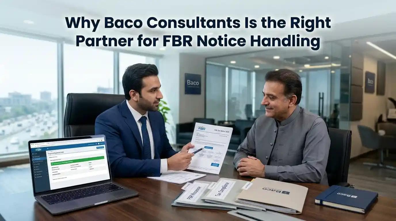 Why Baco Consultants Is the Right Partner for FBR Notice Handling