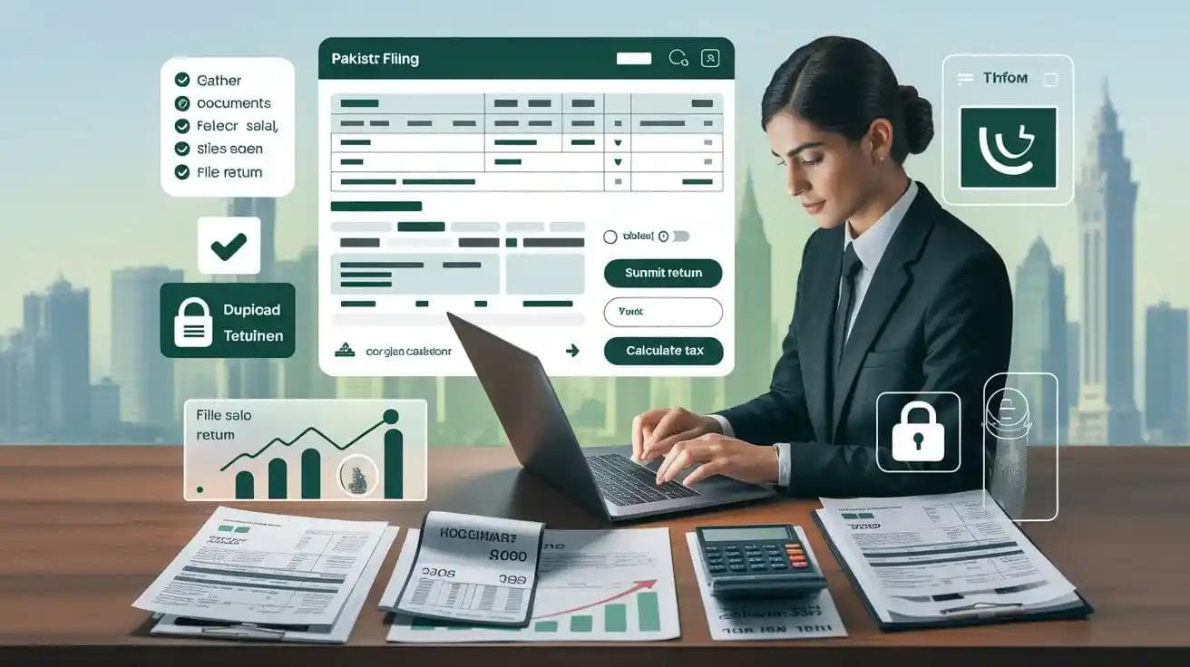 How to File Sales Tax Return in Pakistan 2026 (Complete Guide)