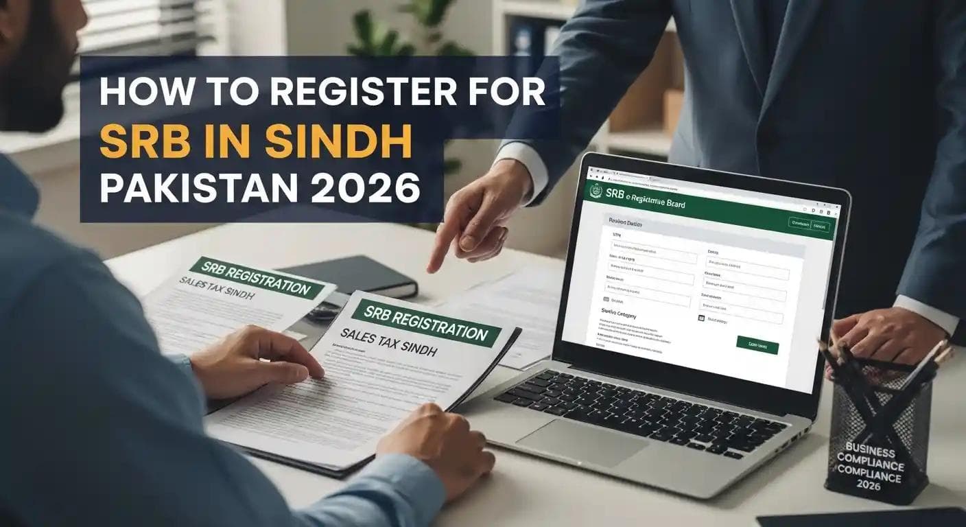 How to Register for SRB in Sindh Pakistan 2026