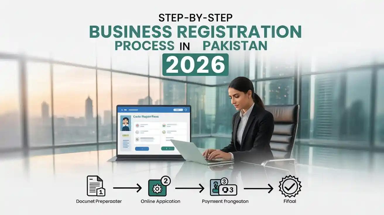 Step-by-Step Business Registration Process in Pakistan 2026