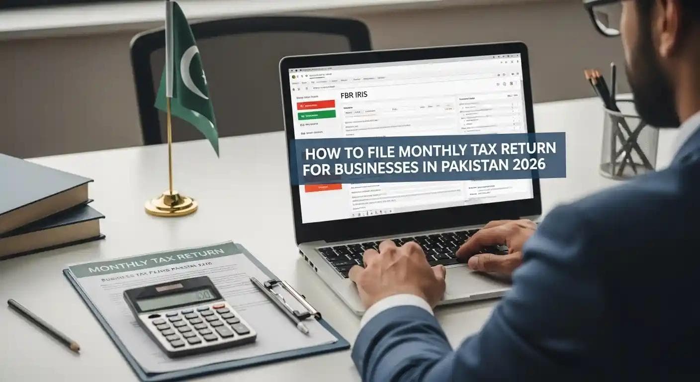How to File Monthly Tax Return for Businesses in Pakistan 2026