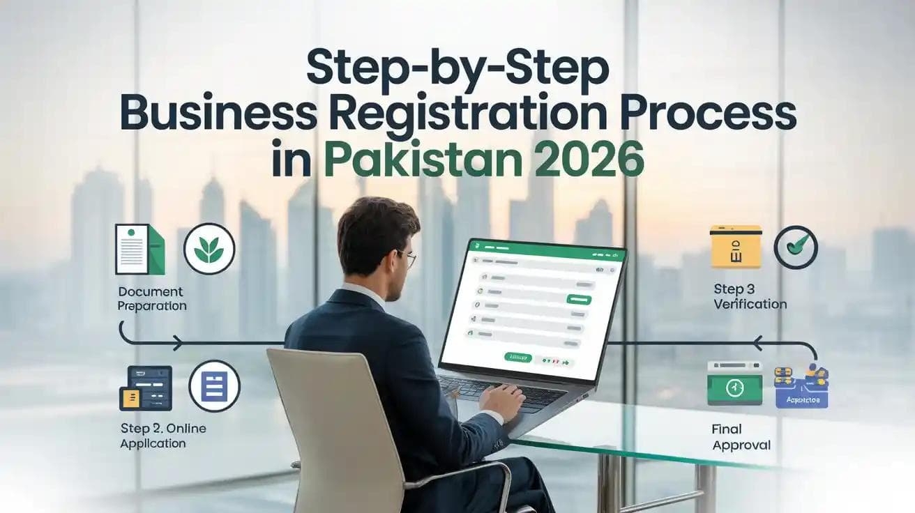 Step-by-Step Business Registration Process in Pakistan 2026