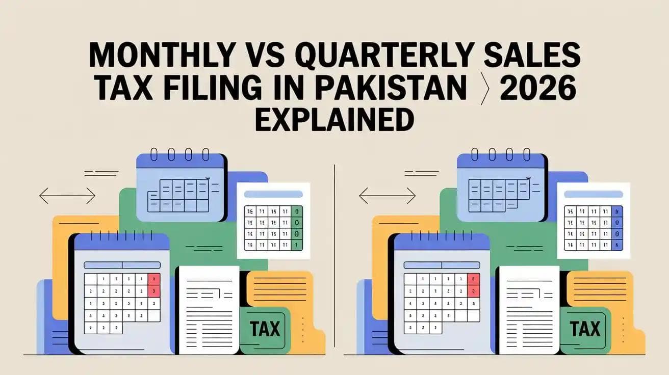 Monthly vs Quarterly Sales Tax Filing in Pakistan 2026 Explained