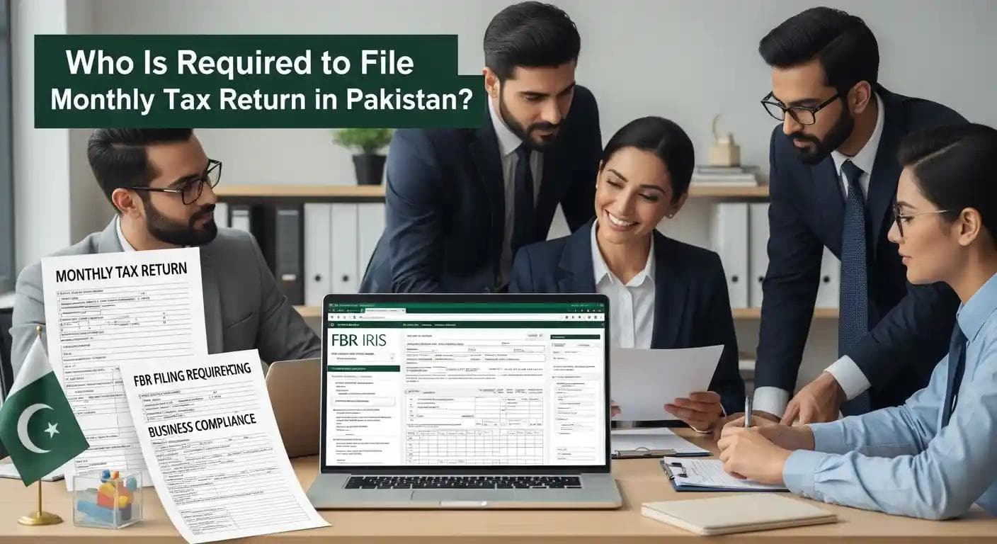 Who Is Required to File Monthly Tax Return in Pakistan?