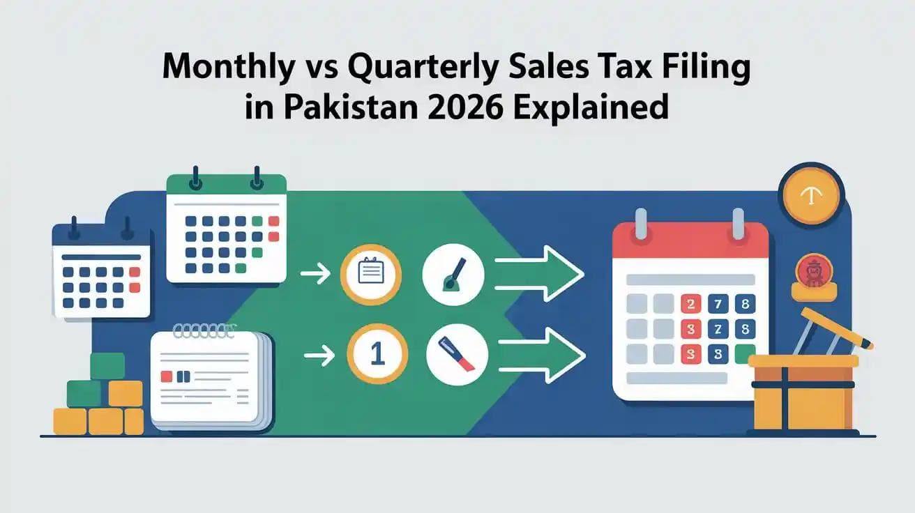 Monthly vs Quarterly Sales Tax Filing in Pakistan 2026 Explained