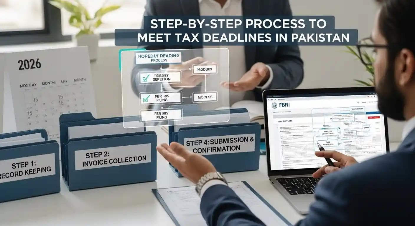 Step-by-Step Process to Meet Tax Deadlines in Pakistan