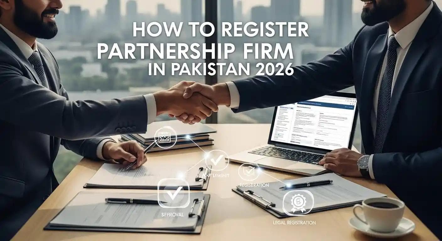 How to Register Partnership Firm in Pakistan 2026