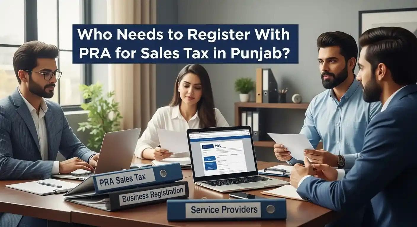 Who Needs to Register With PRA for Sales Tax in Punjab