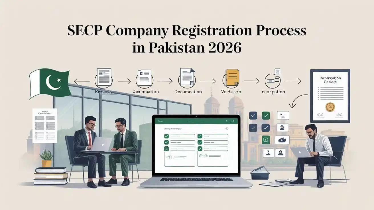 SECP Company Registration Process in Pakistan 2026
