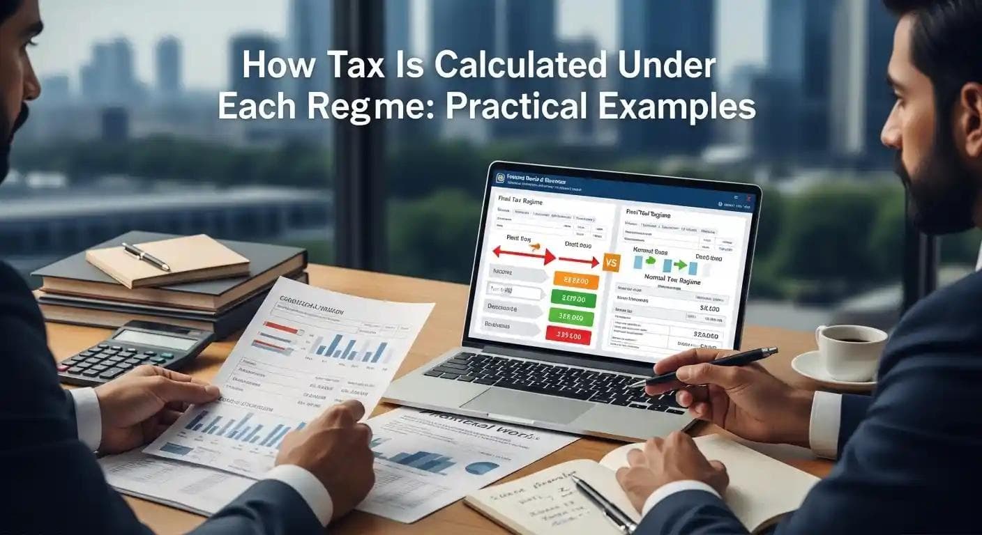 How Tax Is Calculated Under Each Regime Practical Examples