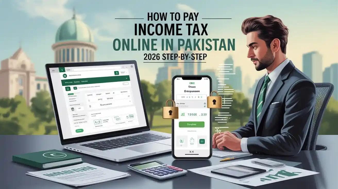 How to Pay Income Tax Online in Pakistan 2026 Step-by-Step